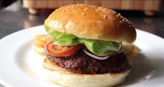 Hamburger with Fries
