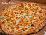 Buffalo Chicken Bacon Ranch Pizza