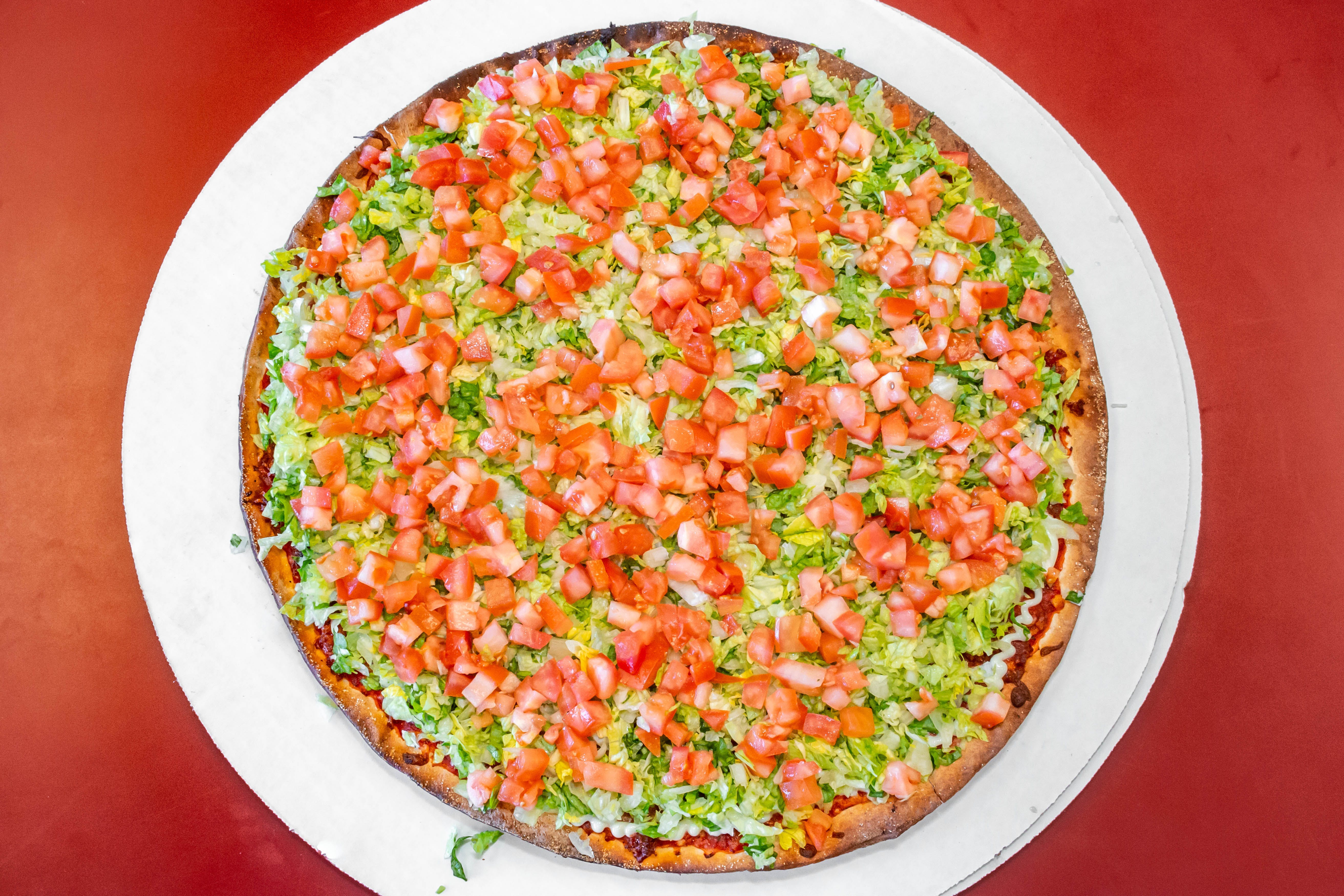 Bacon Lettuce Tomato Pizza