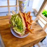 #3 Any Half Cold Sub & French Fries Lunch