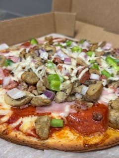 Garbage Cauliflower Pizza