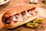 Meatball Parmigiana Sub