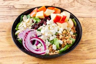 Apple Feta Spinach Salad