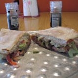 Ham & Cheese Flatbread Sandwich