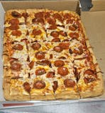 Sicilian Pizza with One Topping