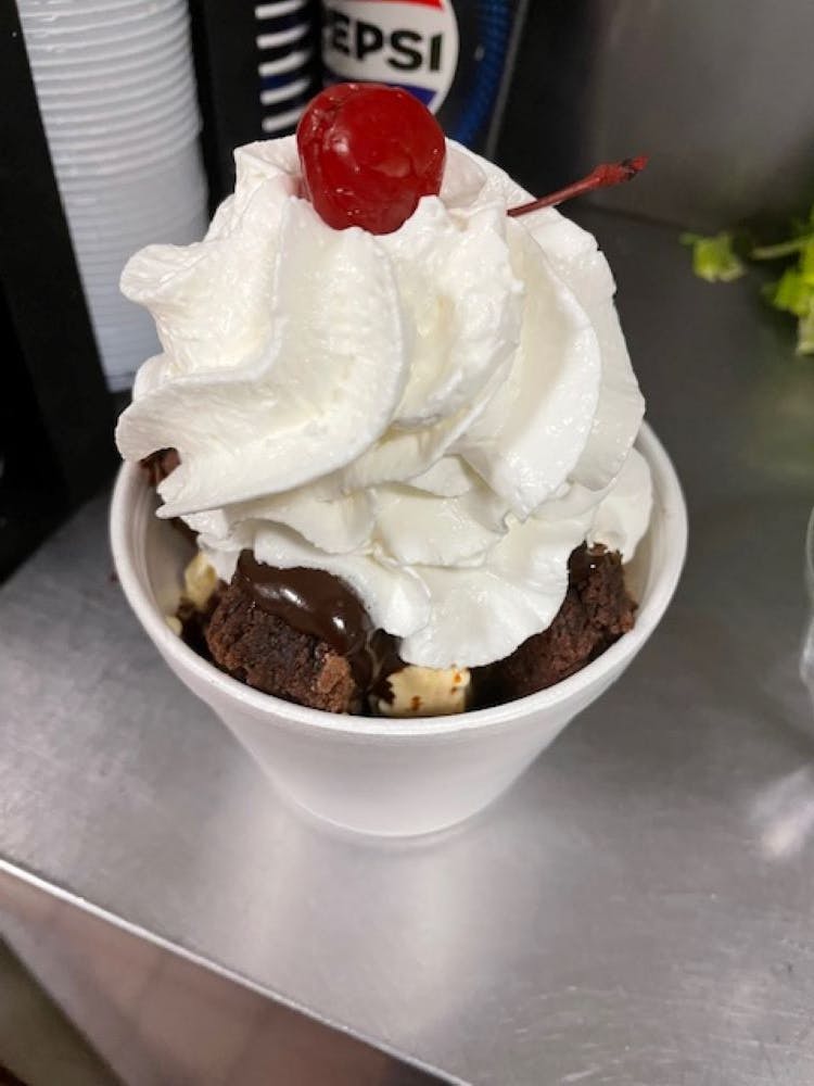Brownie Sundae