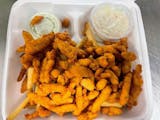 fish and fried clam strips