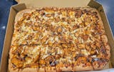 BBQ Grilled Chicken Sicilian Pizza