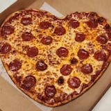Valentine's Heart Pizza