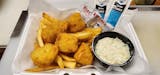 Cod Nuggets and Fries w/ Coleslaw