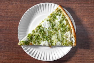White Spinach Pizza