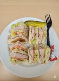 Ham & Cheese Club Sandwich
