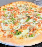 White Veggie Delight Pizza