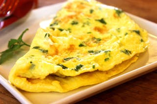 Cheese Omelette Breakfast