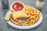 4. Cheeseburger with Fries
