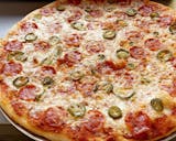 Peperoni Jalapeno Pizza 18"