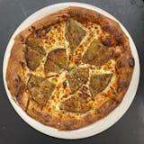 Eggplant Parmigiano Pizza