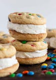 M&M's Cookie Sandwich Ice Cream