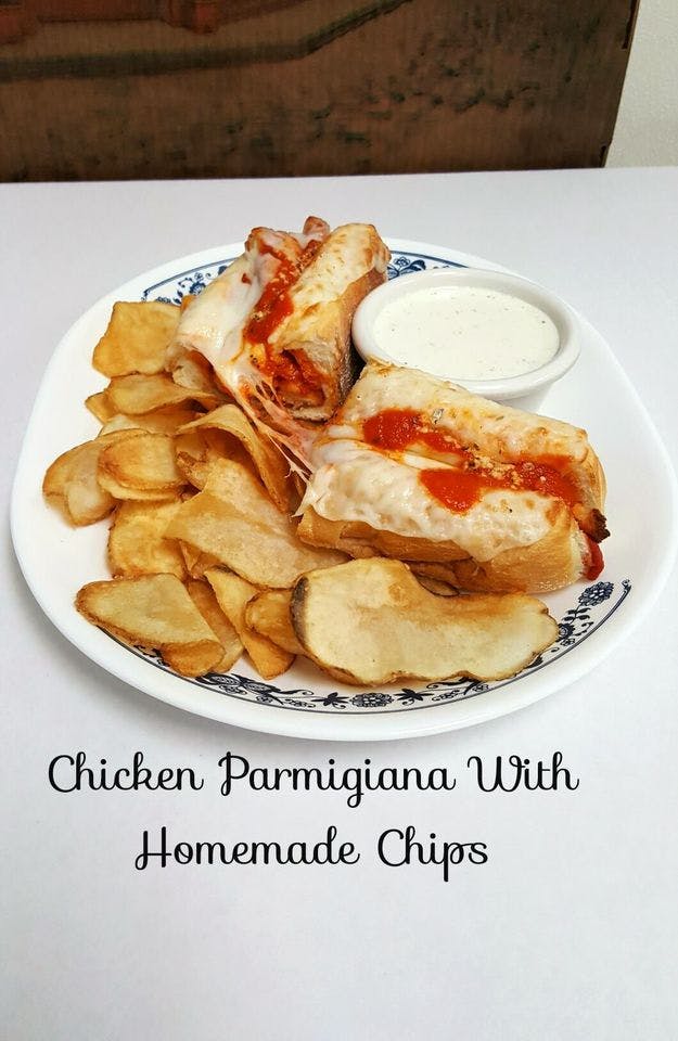 Chicken Parmigiana Sub