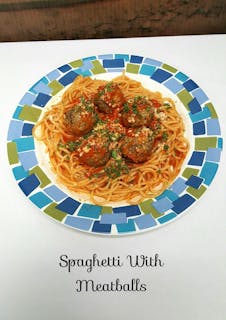 Spaghetti with Meatballs Lunch