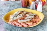 Rigatoni Creamy Pink Sauce with Grilled Chicken