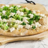White Broccoli with Ricotta Pizzza
