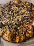 Bbq pulled pork pizza