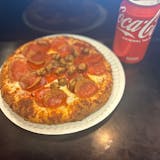 Mini One Topping Pizza $7.99