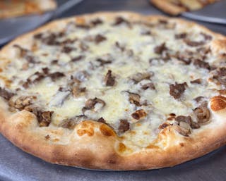 Philly Cheesesteak Pizza