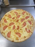White Fresh Tomatoes Pizza