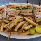 Turkey Club Deluxe Sandwich