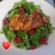 Grilled Salmon with Seasonal Berries Salad