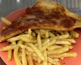 Kid's Cheese Pizza Slice/Fries