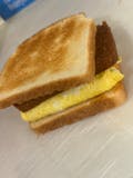 Scrapple & Egg Sandwich Breakfast