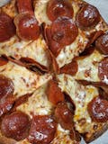 Pepperoni Feast Pizza + 10 Wings Special