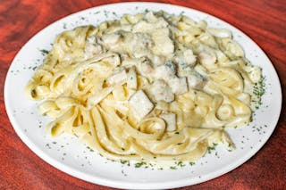 Fettuccine Alfredo with Chicken