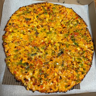 Kadai Paneer Pizza