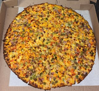 Kadai Paneer Pizza