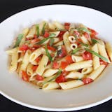 #60. Penne with Fresh Chopped Tomato & Basil