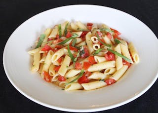 #60. Penne with Fresh Chopped Tomato & Basil