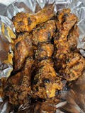 Fire Roasted Wings??with your choice of sauce.