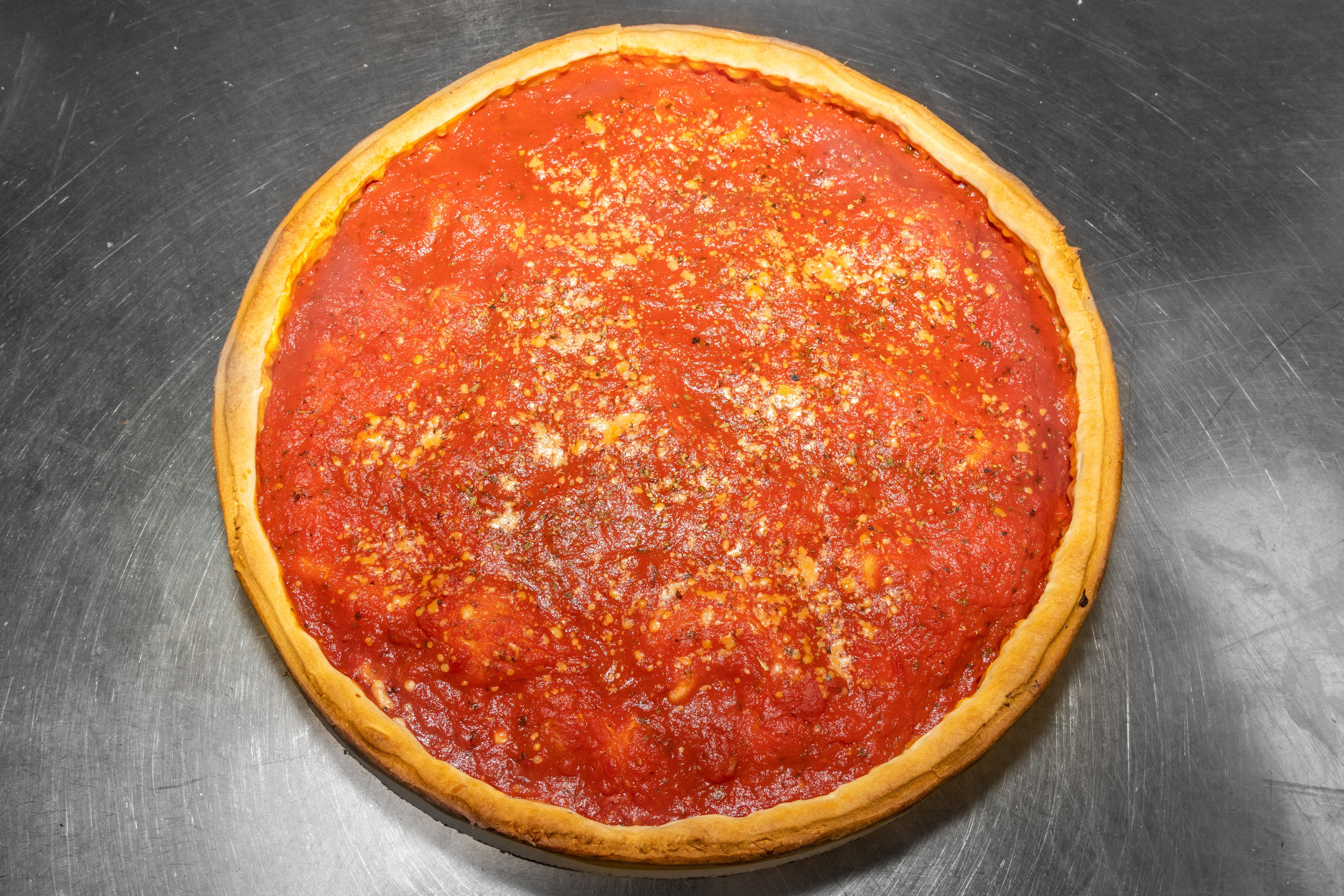 Italian Beef Deep Dish Pizza