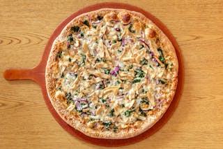 #11 Gourmet Spinach Pizza with Steak