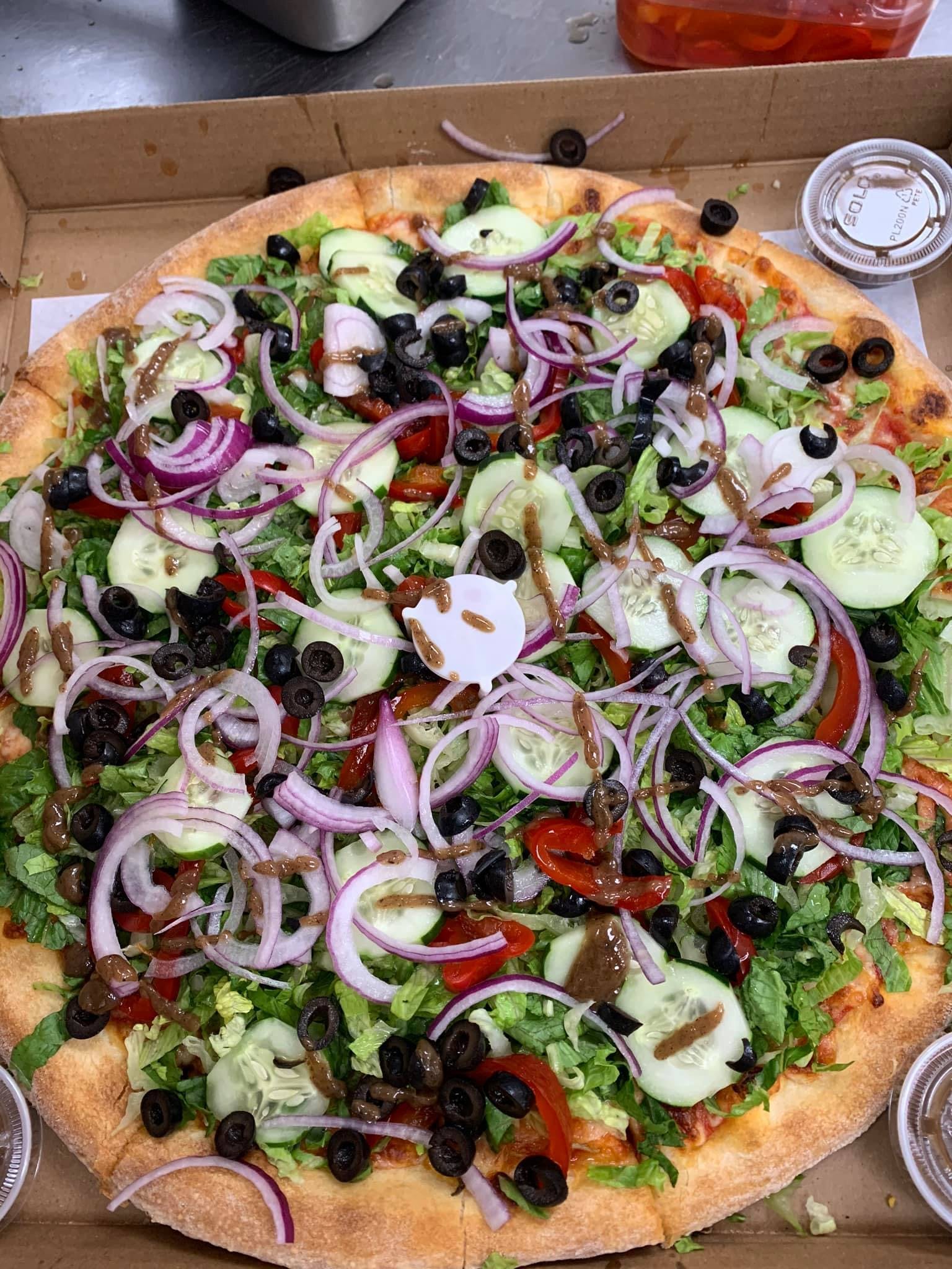Salad Pizza