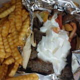 Gyro with Fries