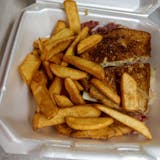 Reuben Sandwich with Fries