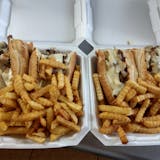 2 Philly Chicken with Cheese & Fries Special