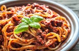 Gyro with Spaghetti