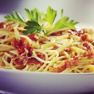 Chicken Carbonara Pasta