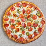 Pepperoni Jalapeno Pizza
